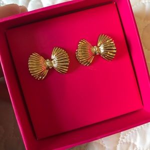 Lilly Pulitzer Bow Tie Earrings